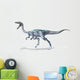 3D Rendering Coelophysis Dinosaur Wall Decal