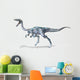 3D Rendering Coelophysis Dinosaur Wall Decal
