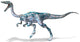 3D Rendering Coelophysis Dinosaur Wall Decal