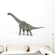 3D Rendering Brachiosaurus Dinosaur Wall Decal