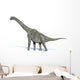 3D Rendering Brachiosaurus Dinosaur Wall Decal