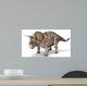 3D Rendering Triceratops Dinosaur Wall Decal Design 2