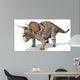 3D Rendering Triceratops Dinosaur Wall Decal Design 2