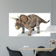 3D Rendering Triceratops Dinosaur Wall Decal Design 2