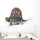 3D Rendering Dimetrodon Dinosaur Wall Decal Design 2