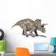 3D Rendering Triceratops Dinosaur Wall Decal Design 1