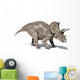 3D Rendering Triceratops Dinosaur Wall Decal Design 1