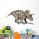 3D Rendering Triceratops Dinosaur Wall Decal Design 1