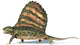 3D Rendering Dimetrodon Dinosaur Wall Decal Design 1