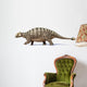 3D Rendering Ankylosaurus Dinosaur Wall Decal Design 1