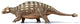 3D Rendering Ankylosaurus Dinosaur Wall Decal Design 1