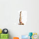 Woman Doing Gymnastics Floor Wall Decal