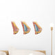 Woman Breast Implant Cross Wall Decal