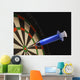 Dartboard with Medical Syringe Wall Decal