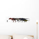 Carcharodontosauridae Size Chart Wall Decal