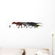 Carcharodontosauridae Size Chart Wall Decal