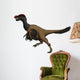 Citipati Oviraptorid from Cretaceous Wall Decal