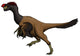 Citipati Oviraptorid from Cretaceous Wall Decal