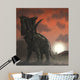 Coahuilaceratops Walking through Cretaceous Wall Decal