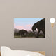 Two Deinotherium Extinct Animal Wall Decal