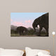 Two Deinotherium Extinct Animal Wall Decal