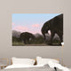Two Deinotherium Extinct Animal Wall Decal