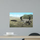 Two Dromaeosaurus Dinosaurs Sunbathing Wall Decal