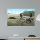 Two Dromaeosaurus Dinosaurs Sunbathing Wall Decal