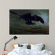 Microraptor Hunting Small Lizard Wall Decal