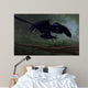 Microraptor Hunting Small Lizard Wall Decal