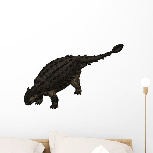 Saichania Mongolian Ankylosaurid from Wall Decal