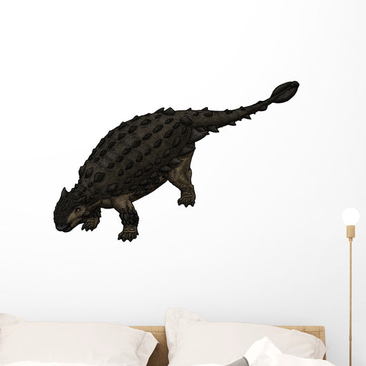 Saichania Mongolian Ankylosaurid from Wall Decal