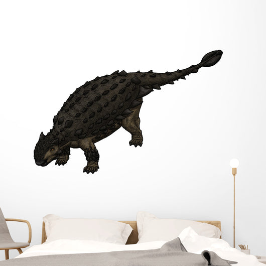 Saichania Mongolian Ankylosaurid from Wall Decal
