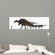 Spinosauridae Size Chart Wall Decal