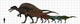 Spinosauridae Size Chart Wall Decal