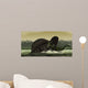 Spinosaurus Catches Young Stomatosuchus Wall Decal