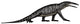 Teraterpeton Archosauromorph from Late Wall Decal