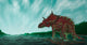 Xenoceratops Shallow Waters Prehistoric Wall Decal
