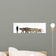 Big Felines Size Chart Wall Decal