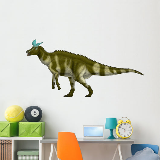 Lambeosaurus Lambei Hadrosaurid Dinosaur Wall Decal