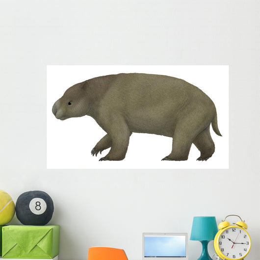 Diprotodon Largest Know Marsupial Wall Decal