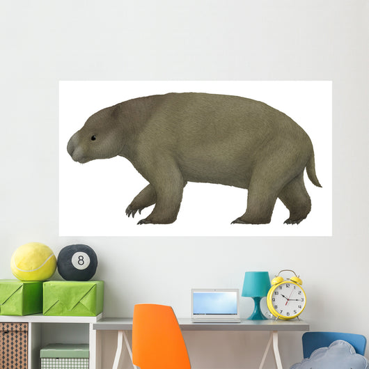 Diprotodon Largest Know Marsupial Wall Decal
