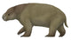 Diprotodon Largest Know Marsupial Wall Decal