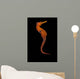 Longsnout Seahorse Black Wall Decal