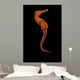 Longsnout Seahorse Black Wall Decal