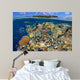Digital Composite Tropical Coral Wall Decal