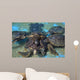 Group Green Sea Turtles Wall Decal Design 1