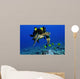 Green Sea Turtle Getting Wall Decal