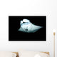 Manta Ray Feeding Night Wall Decal