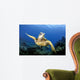 Green Sea Turtle Chelonia Wall Decal Design 25